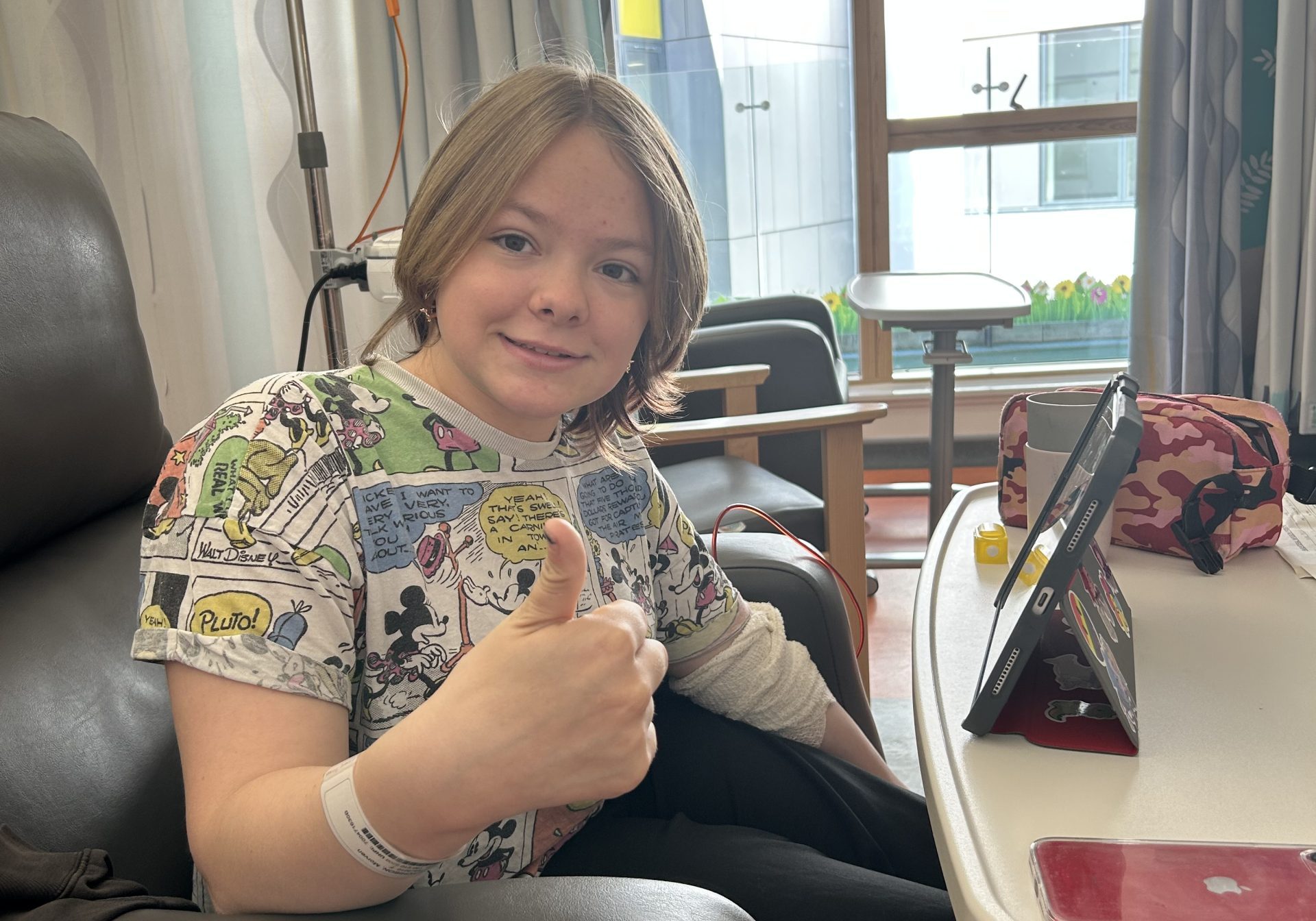 The relentless reality of living with cystinosis – A teenager having to deal with a daily 2am wake-up routine